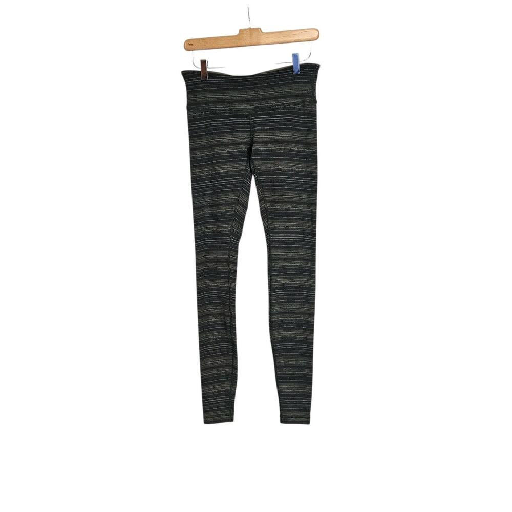 Lululemon Green Gray Space Dyed Wunder Under Mid Rise Leggings Size 6